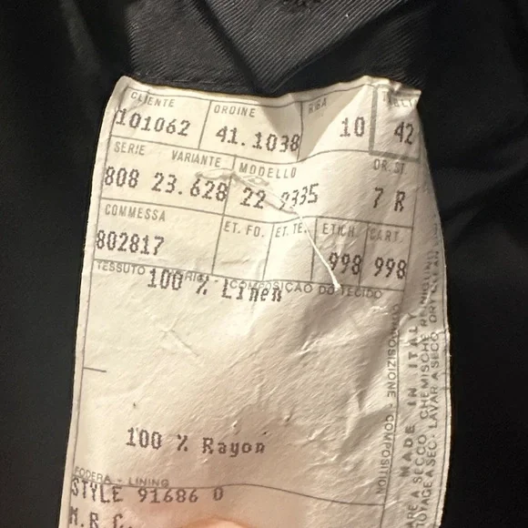 Ralph Lauren Purple Label Charcoal Blazer